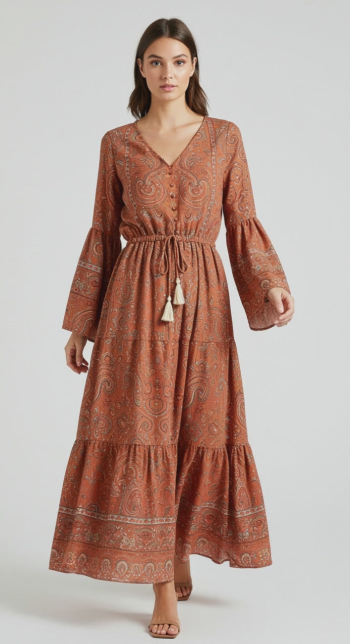 Product video for maxi dress