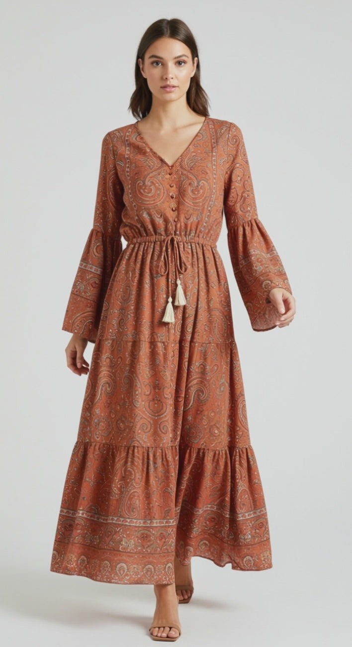 Product video for maxi dress