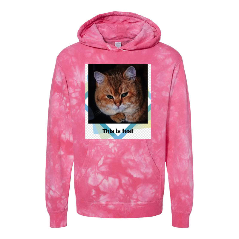 Midweight Tie-Dyed Hooded Sweatshirt