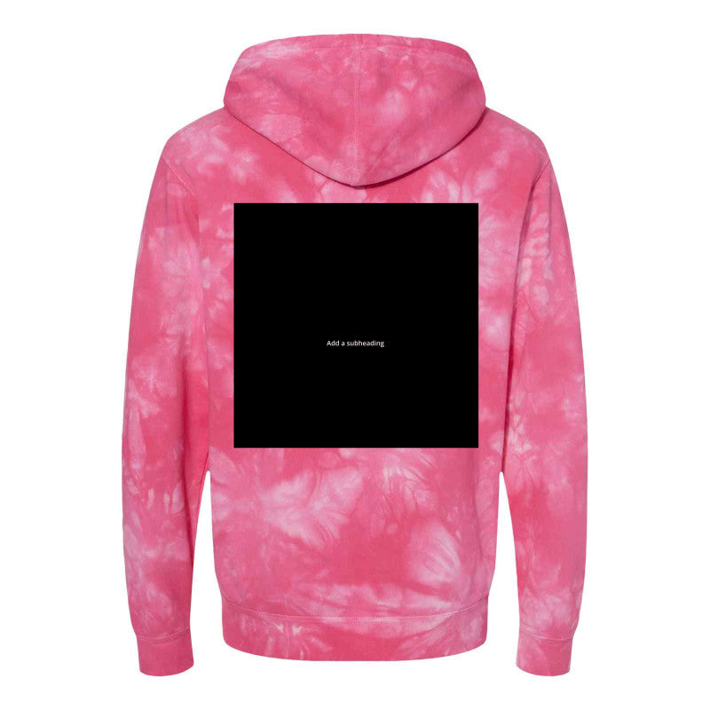 Midweight Tie-Dyed Hooded Sweatshirt